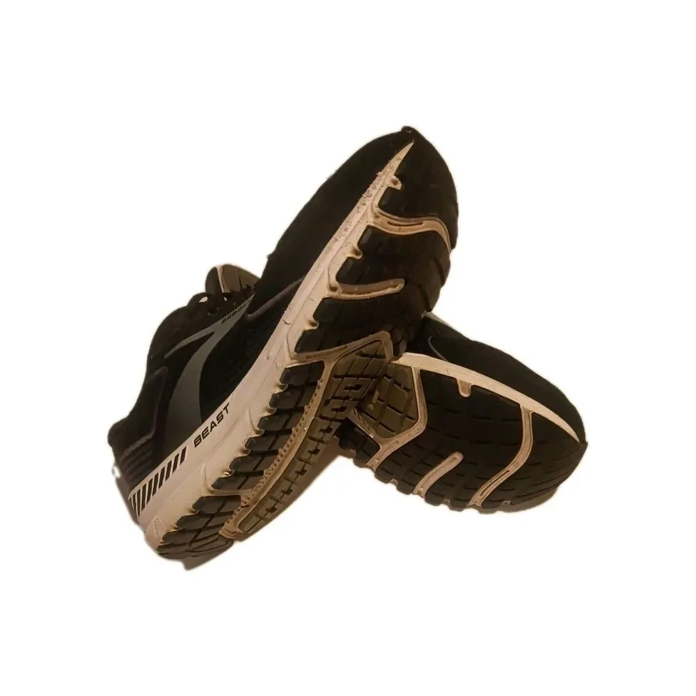 Brooks Beast 20 Running Sneakers Shoes Black Mens Size 12.5 Extra Wide EEEE